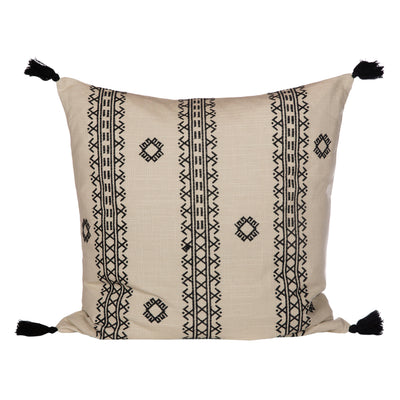 Funda Cojín Bordado Tanger #3 60x60 cm - 4 unidades
