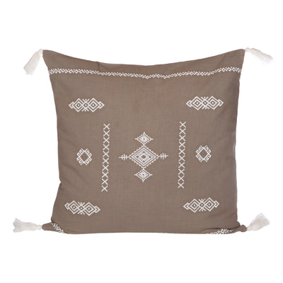 Funda Cojín Bordado Tanger #4 60x60 cm - 4 unidades